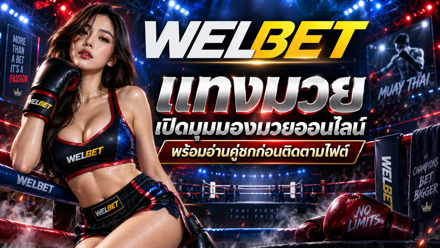 เว็บมวย welbet เปิดมุมมองมวยออนไลน์ พร้อมอ่านคู่ชกก่อนติดตามไฟต์ 2026